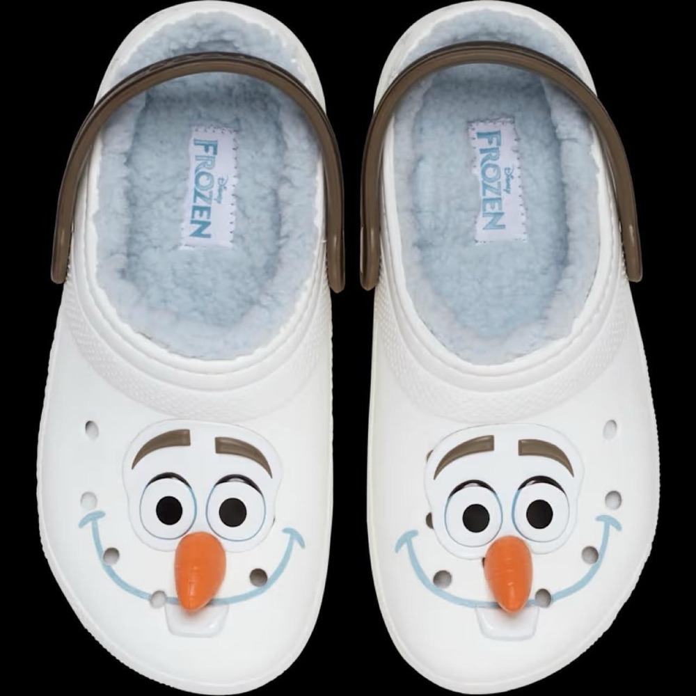 New CROCS x Disney Frozen Olaf Crocs Lined - Size C10